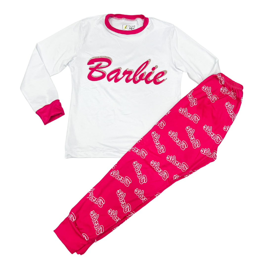 Barbie Collector PIJAMA BARBIE NIu00d1A Dams Col Chandal Niña