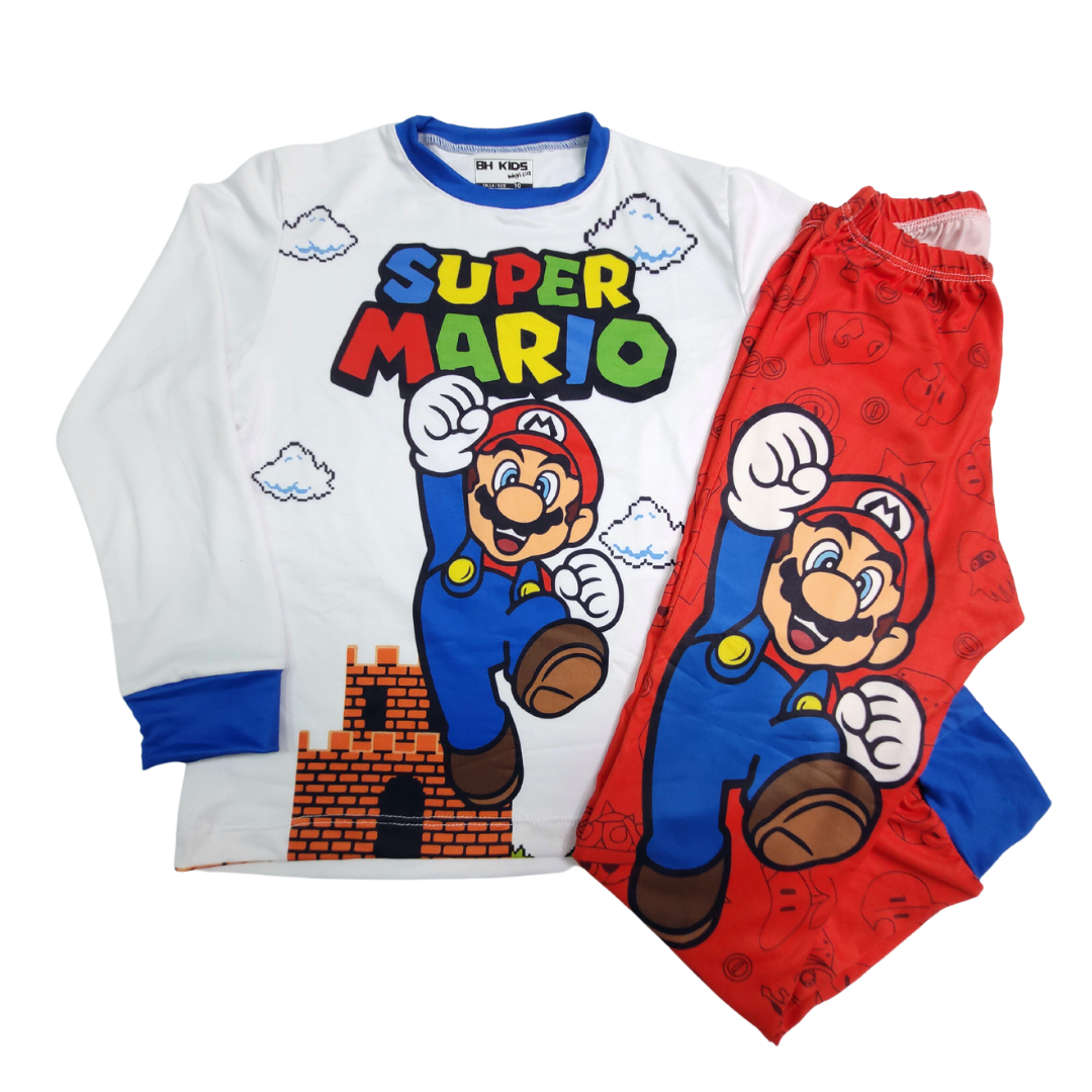Pijama mario discount bros niño