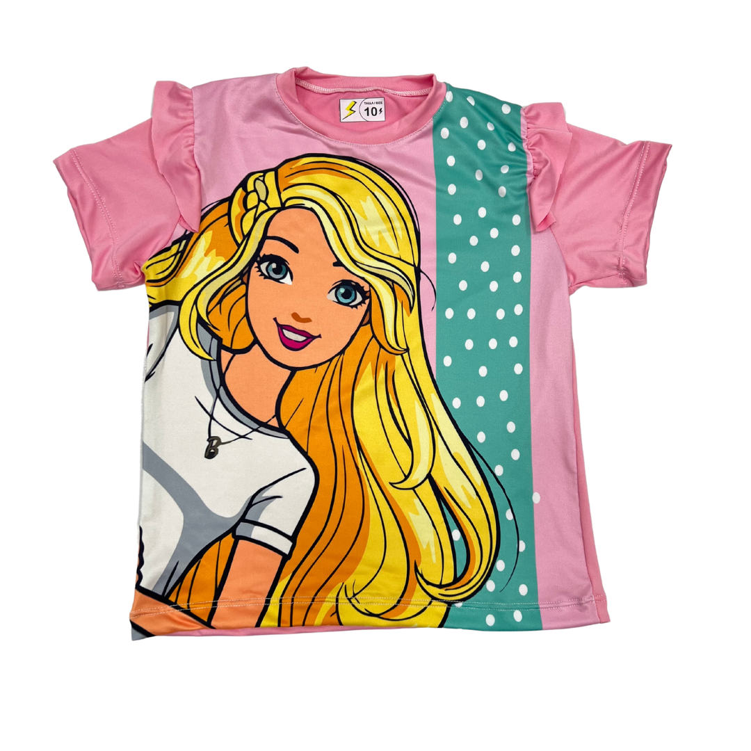 CAMISA NIÑA MENTA BARBIE